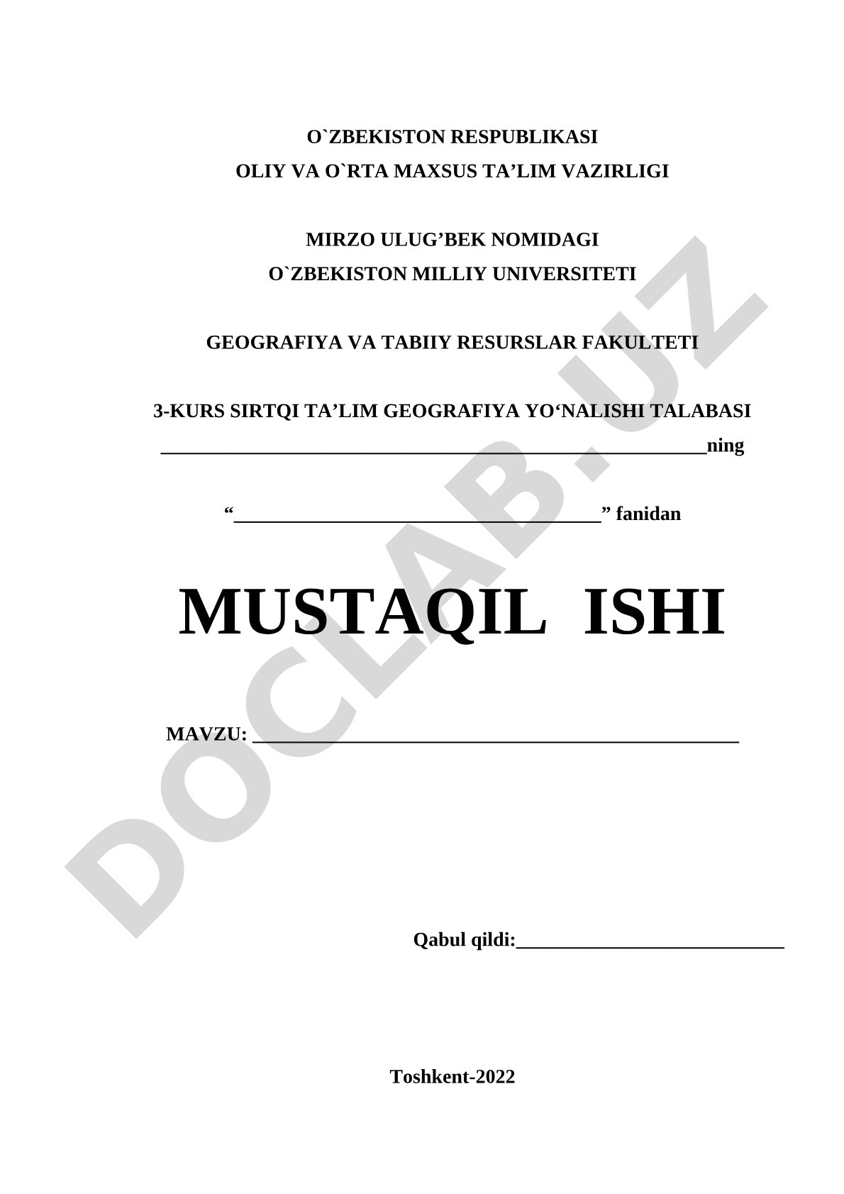 O‘zbekiston viloyatlari toponimlari haqida ma'lumot, ularning tarixi va ma'nosi