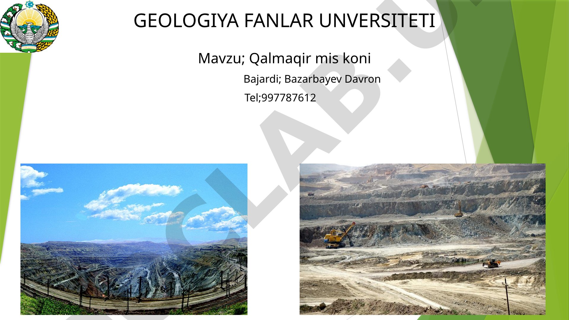 Qalmaqir mis koni