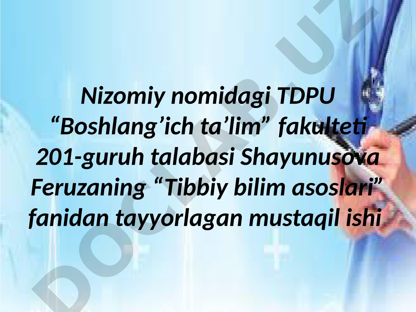 TORCH infeksiyasi (Gerpes) haqida umumiy ma'lumotlar