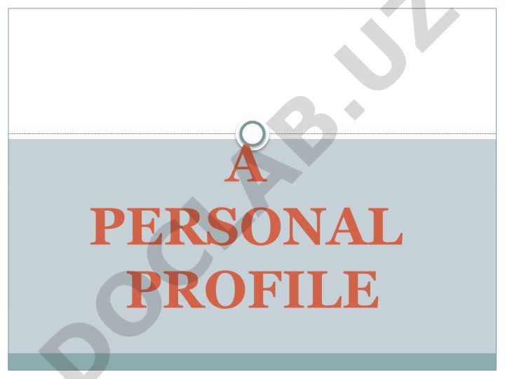 Personal profile writing and CouchSurfing introduction
