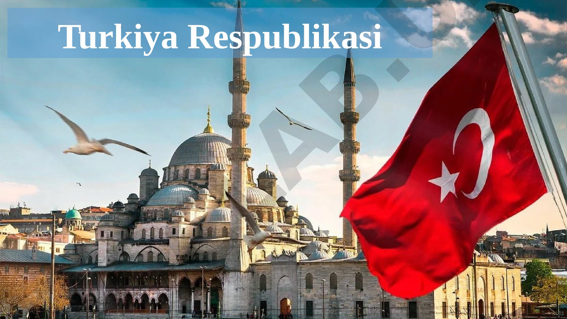 Turkiya Respublikasining geografik o'rni va davlat tuzilishi