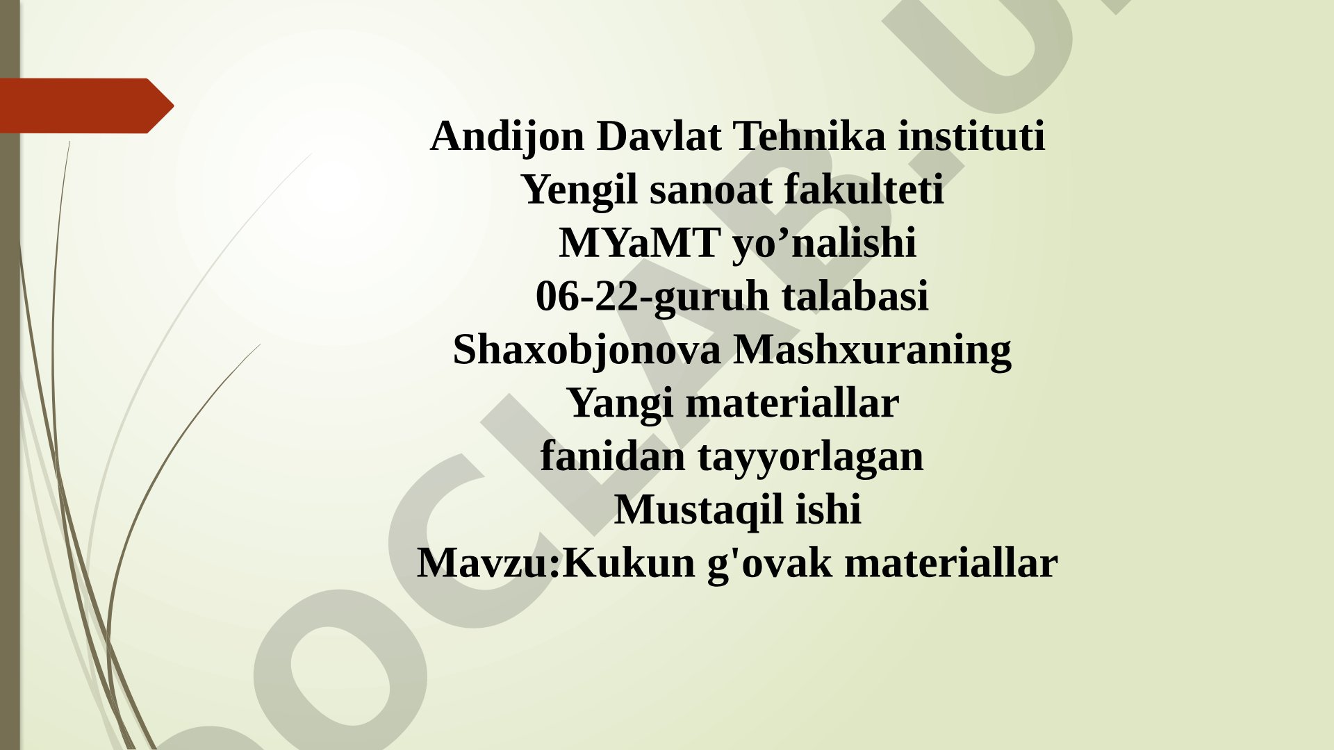 Kukun g'ovak materiallar haqida ma'lumot: turlari, tayyorlash jarayoni, xususiyatlari va