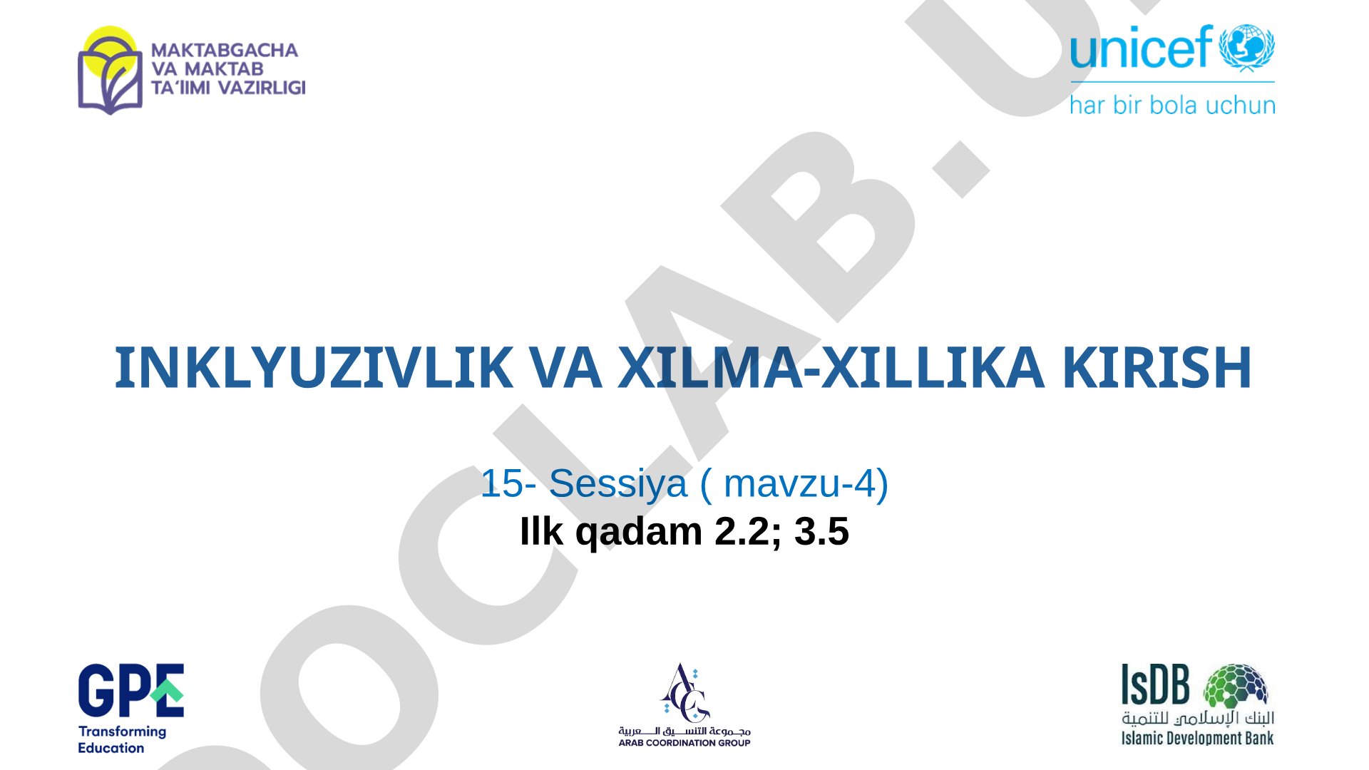 Inklyuzivlik va xilma-xillikka kirish