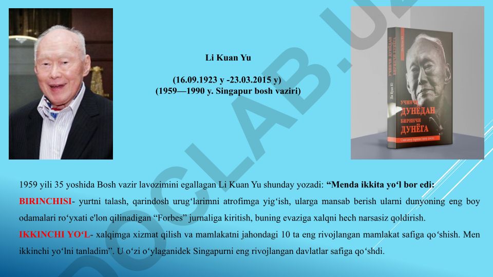 Li Kuan Yu va Singapur rivojlanishi, transaksiya xarajatlari