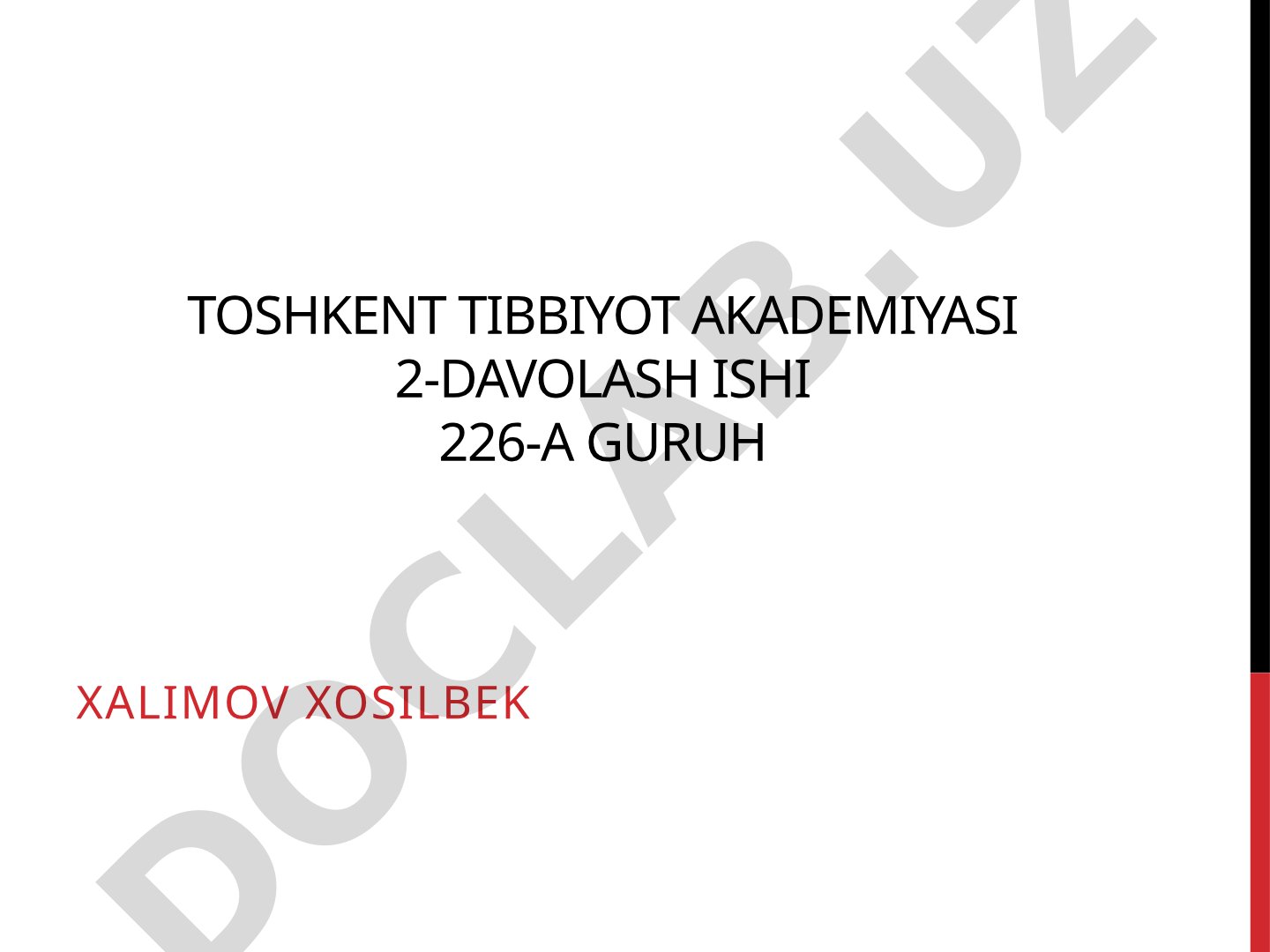 Harbiy gigiyena fani haqida tushuncha