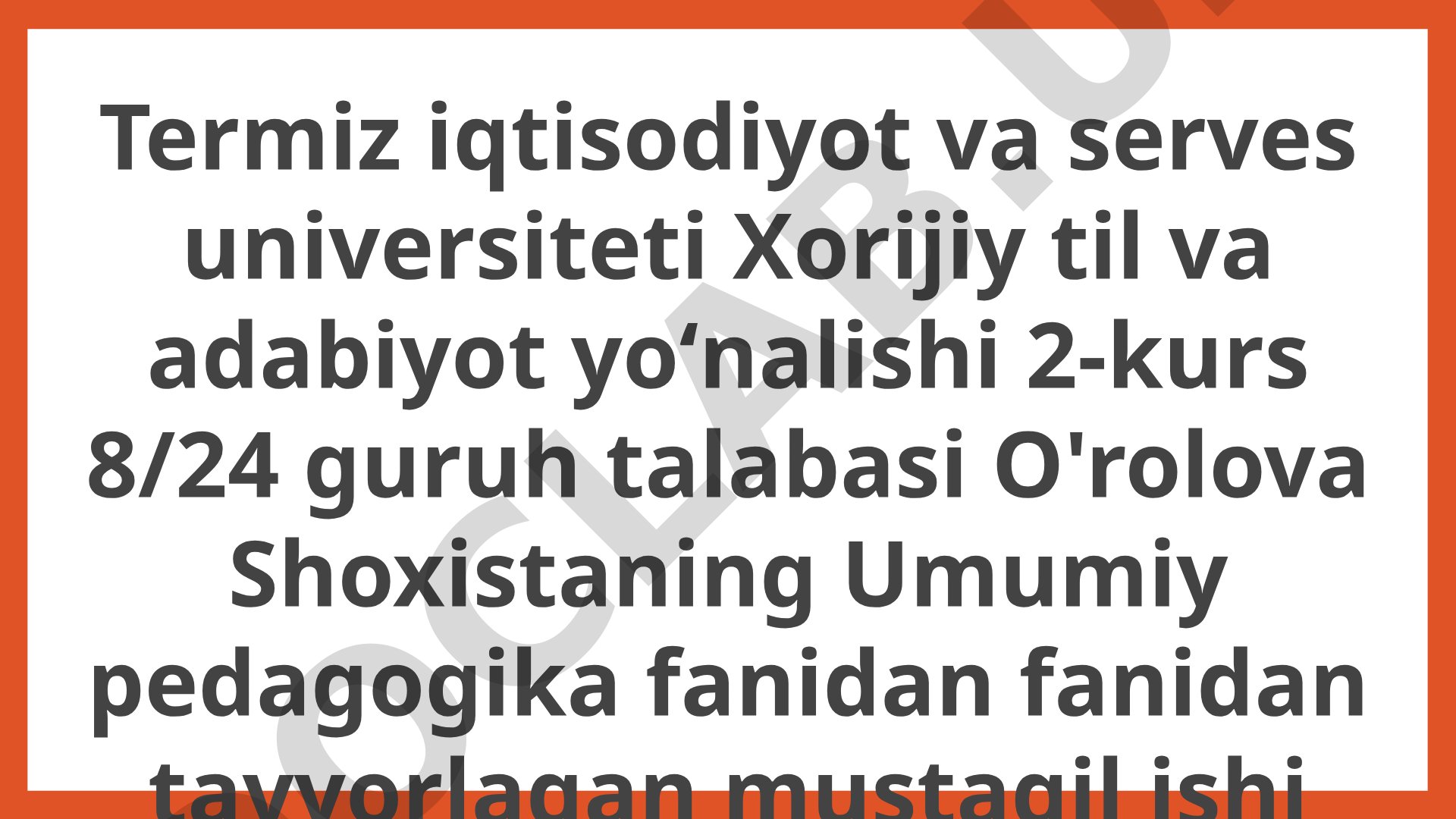 Elektron pedagogika va uning o'ziga xos xususiyatlari