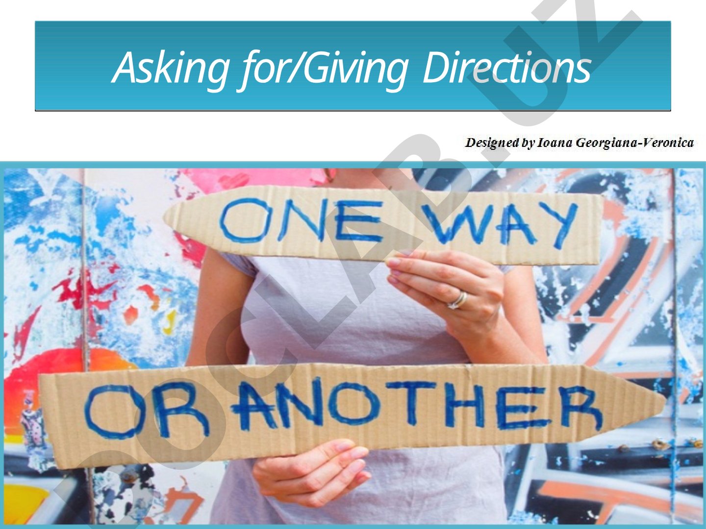 Asking for and Giving Directions