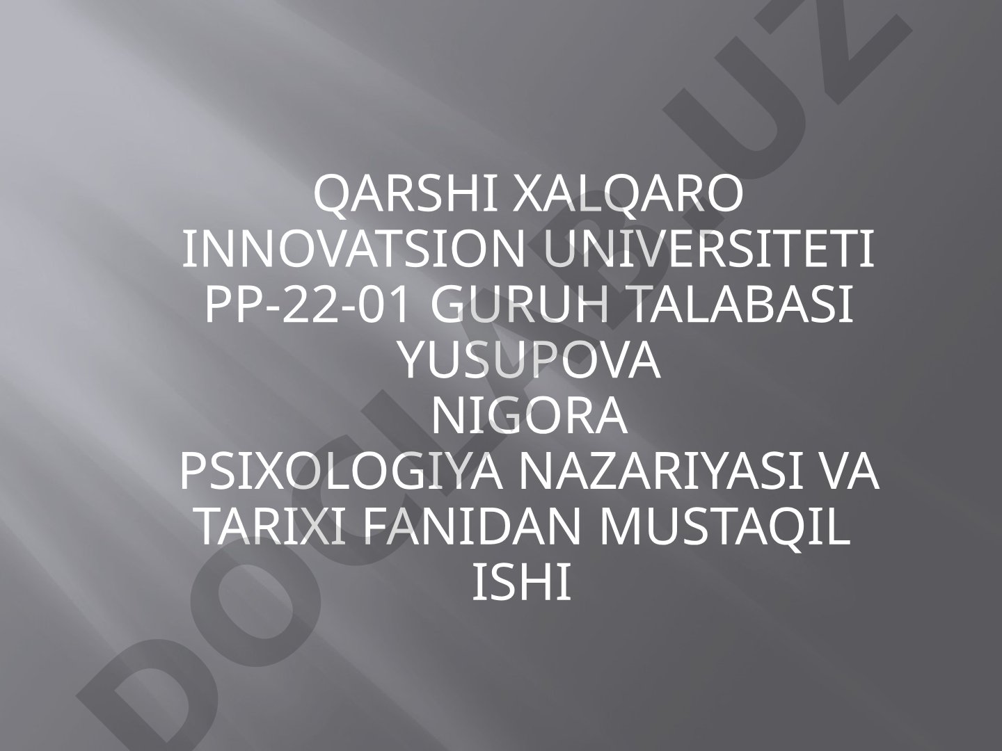 Psixologning kasbiy o‘zini o‘zi anglashning axloqiy jihatlari