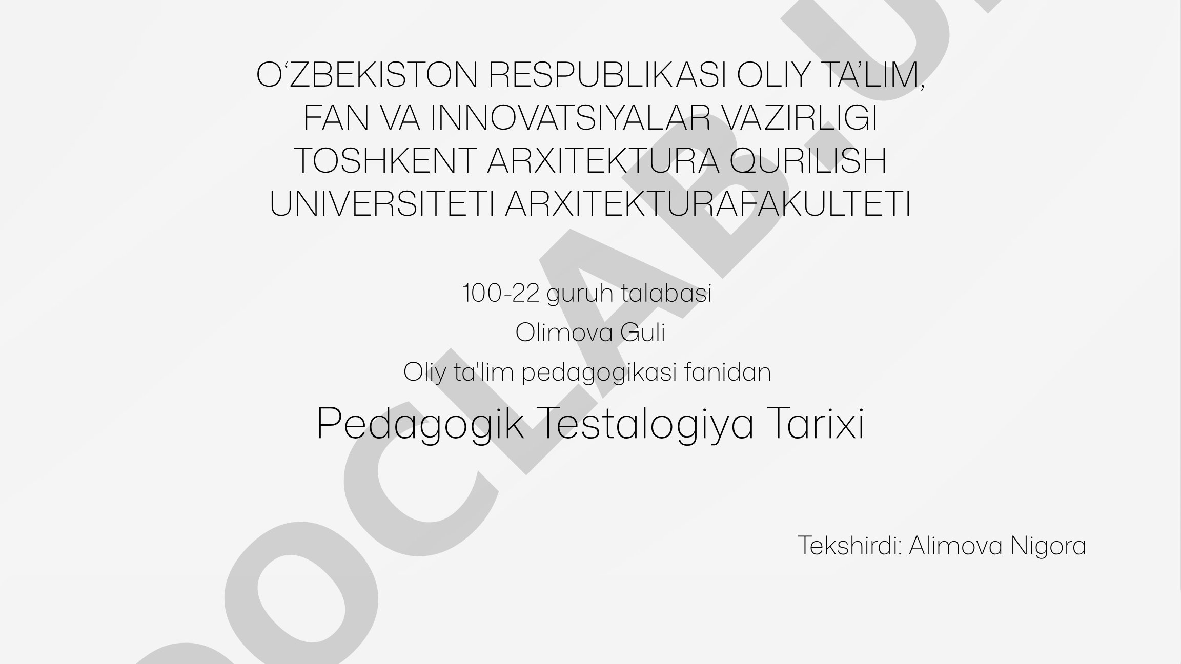 Fanning tarixiy rivojlanishi, ilmiy asoslari va zamonaviy ta'limdagi ahamiyati yoritilgan