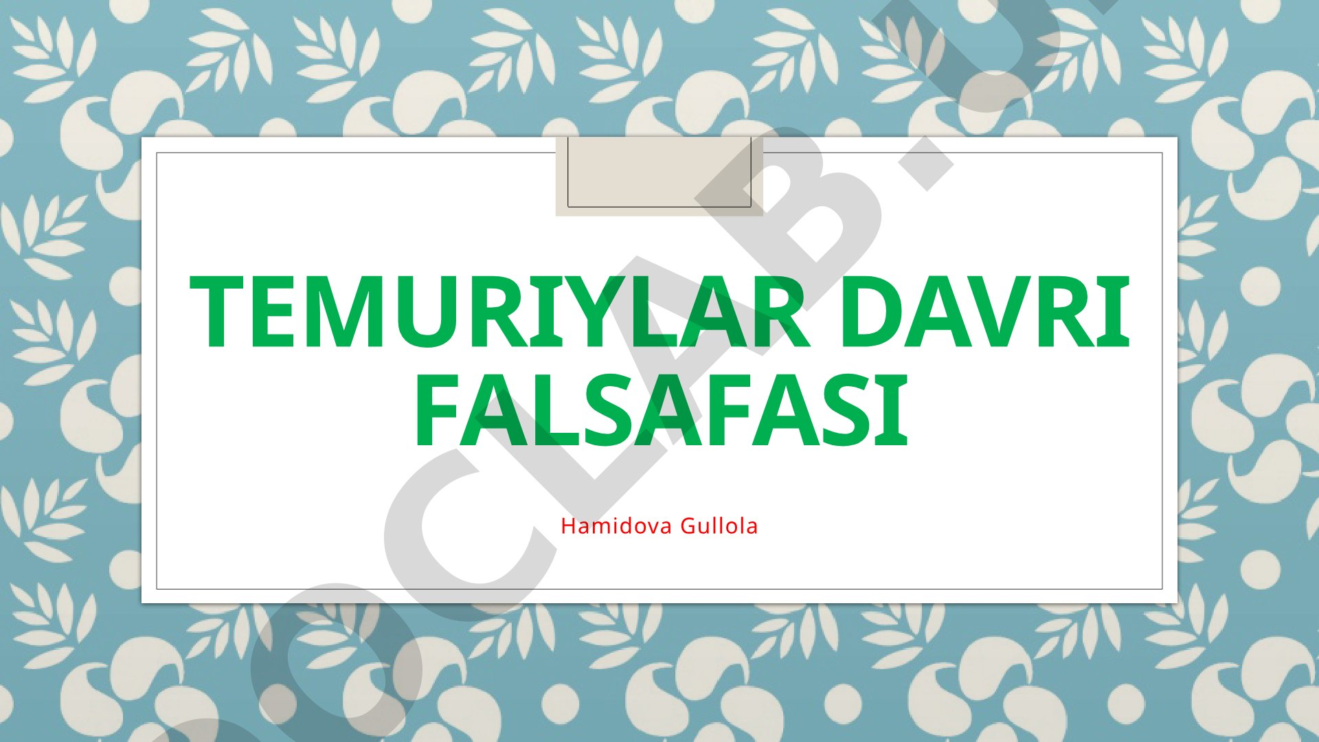 Temur va temuriylar davri falsafasi, Ulug'bek, Navoiy qarashlari, ilm-fan va madaniyat