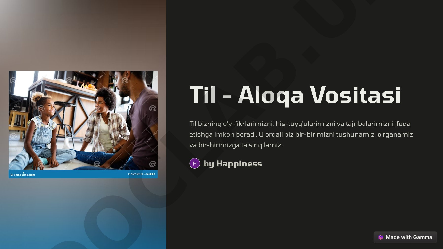 Til - Aloqa Vositasi