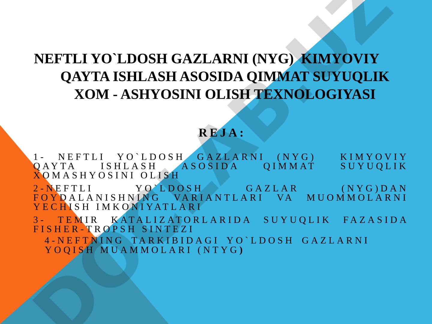 Neftli yo'ldosh gazlarni kimyoviy qayta ishlash asosida qimmat suyuqlik xomashyosini olish texnologiyasi
