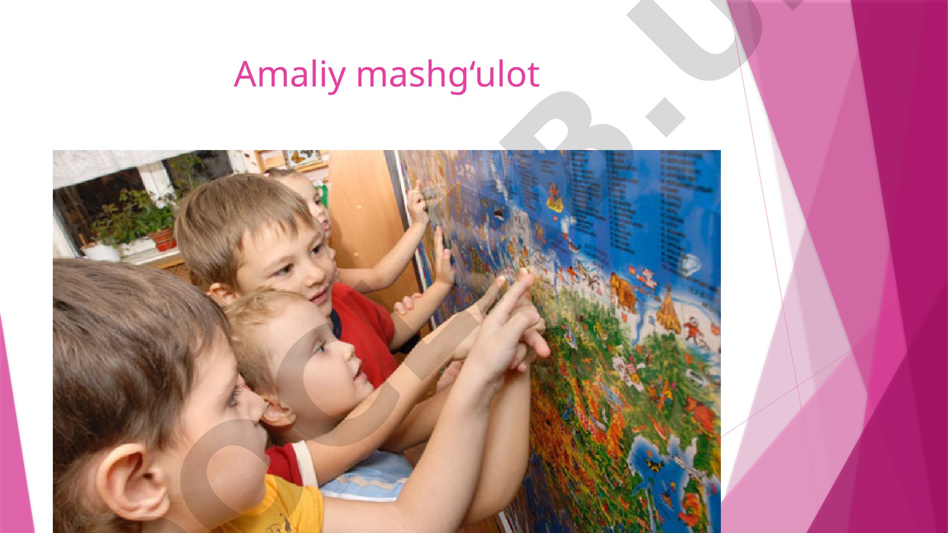Masshtablar va geografik koordinatalarni aniqlash