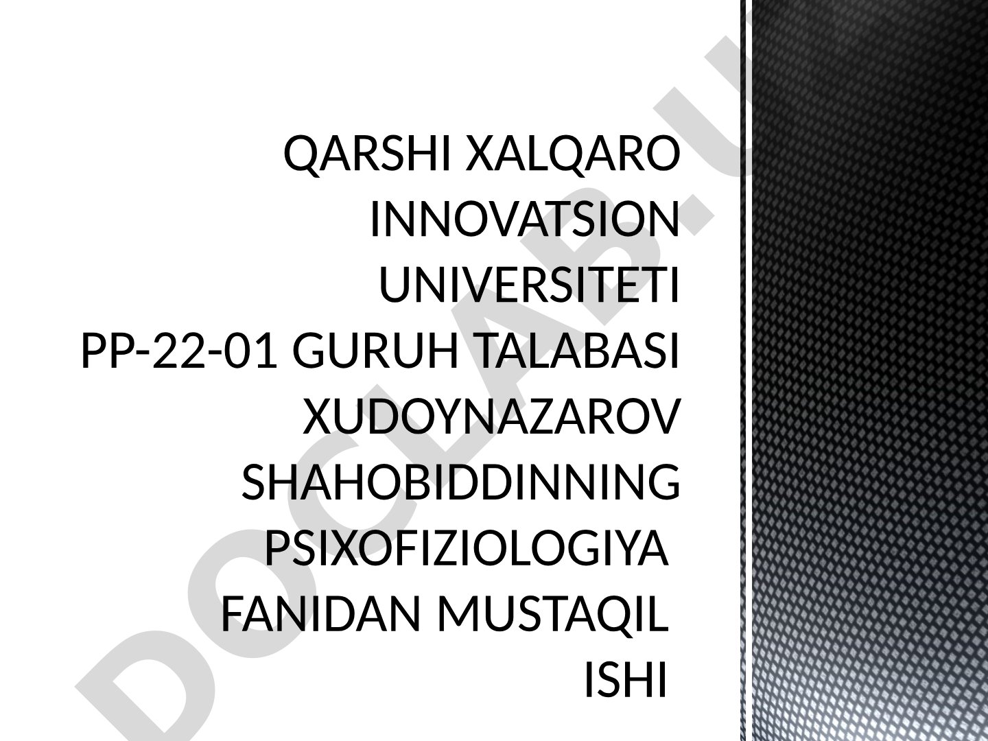 Psixofiziologik tadqiqotlarning nazariy va amaliy jihatlari. Psixofiziologiyada zamonaviy tadqiqot usullari