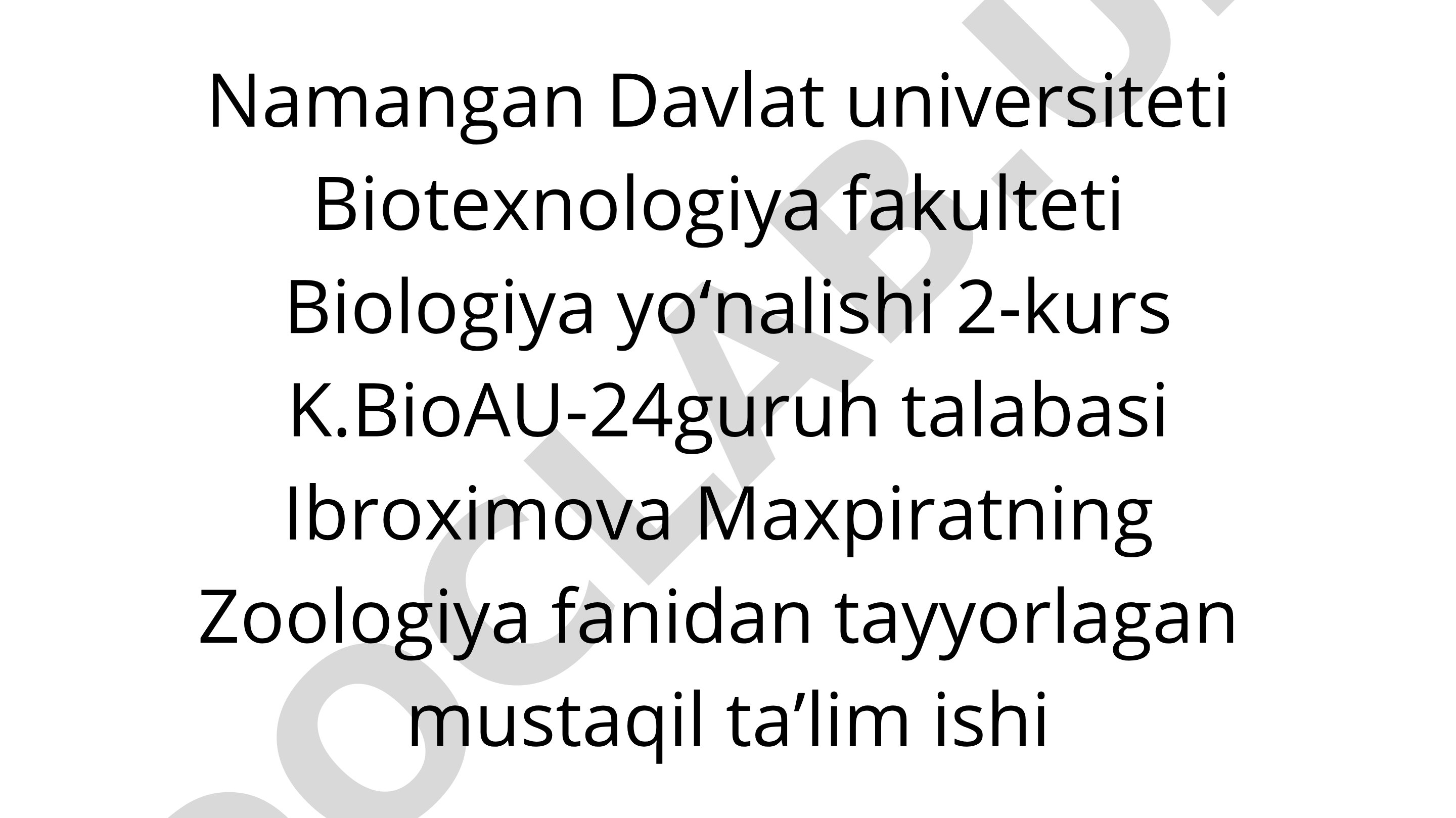 Baliqlarni muhofaza qilish va ulardan oqilona foydalanish. Oʻzbekistonda baliqchilik