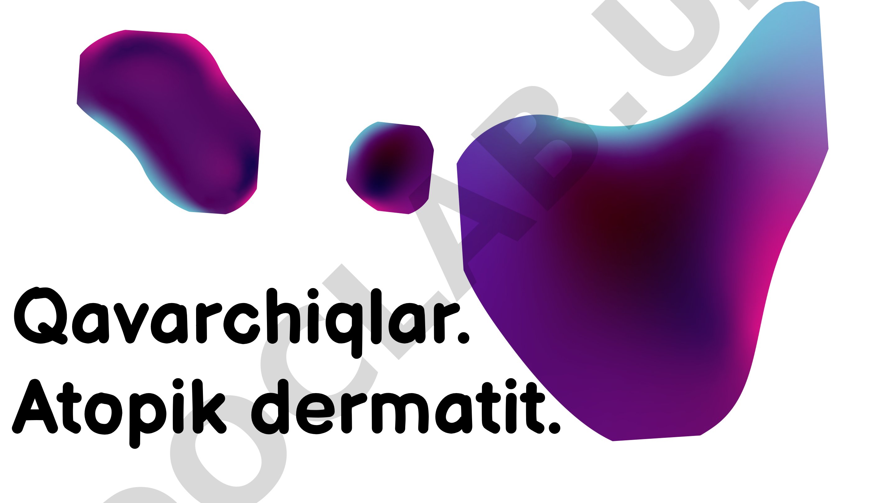 Qavarchiqlar va atopik dermatit