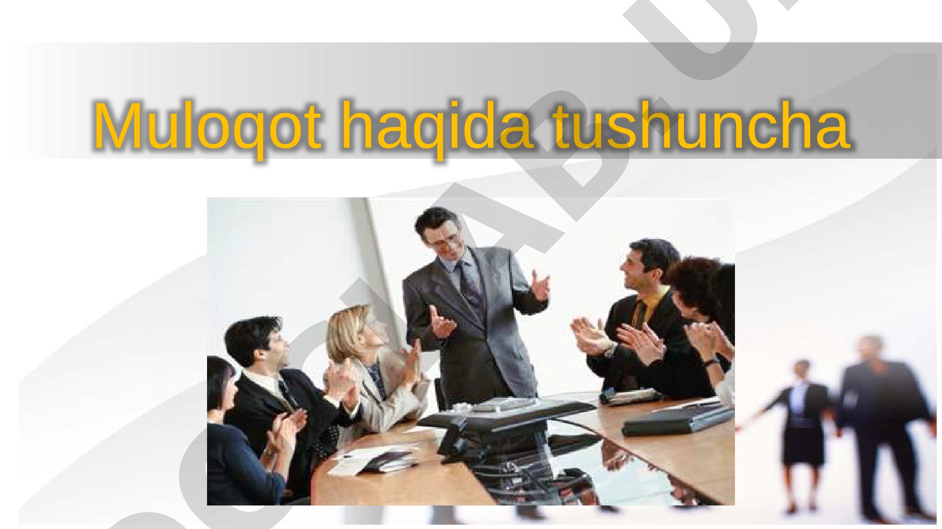 Muloqot haqida tushuncha