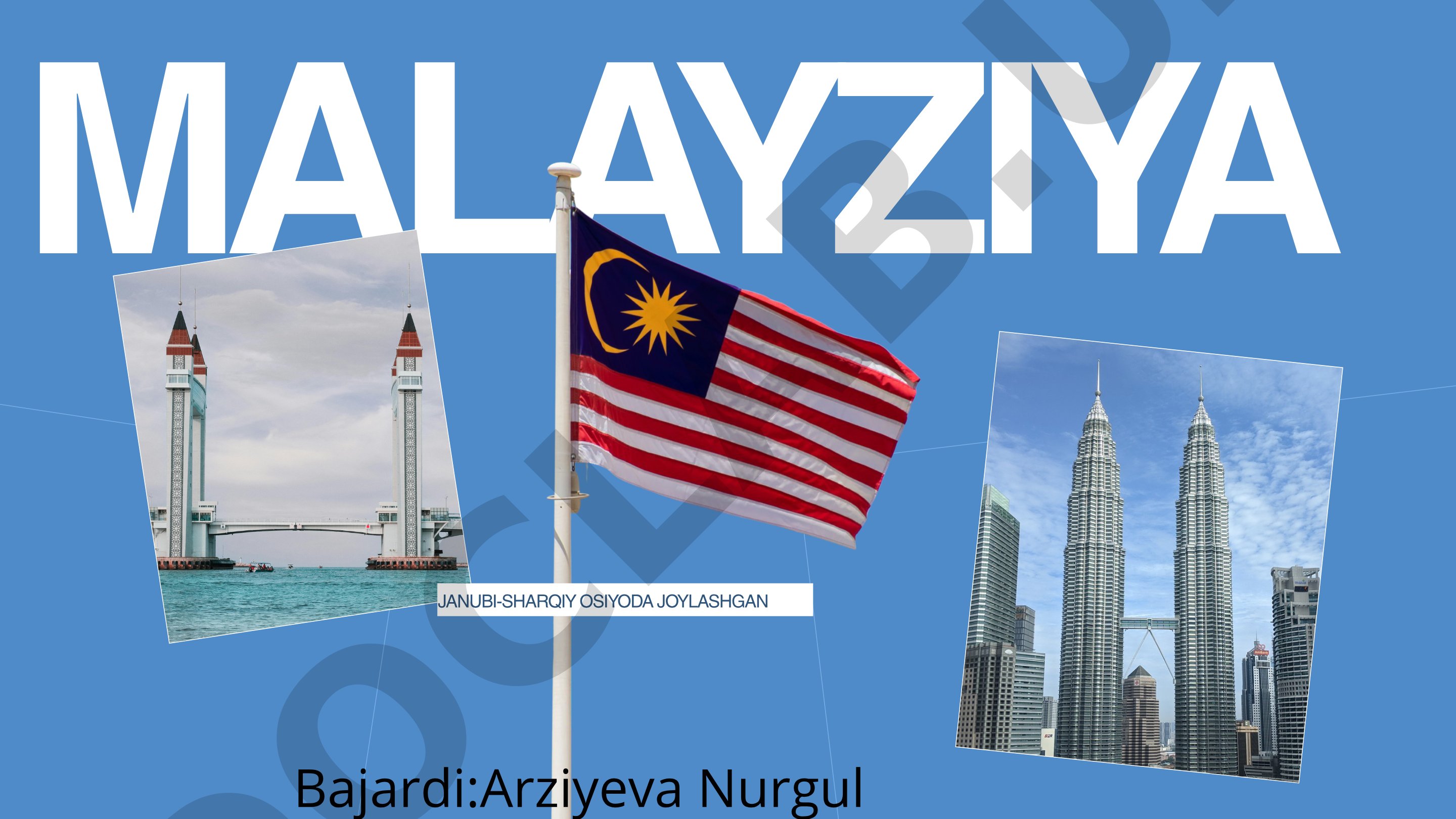 Malayziyaning geografik joylashuvi va iqtisodiy ko'rsatkichlari