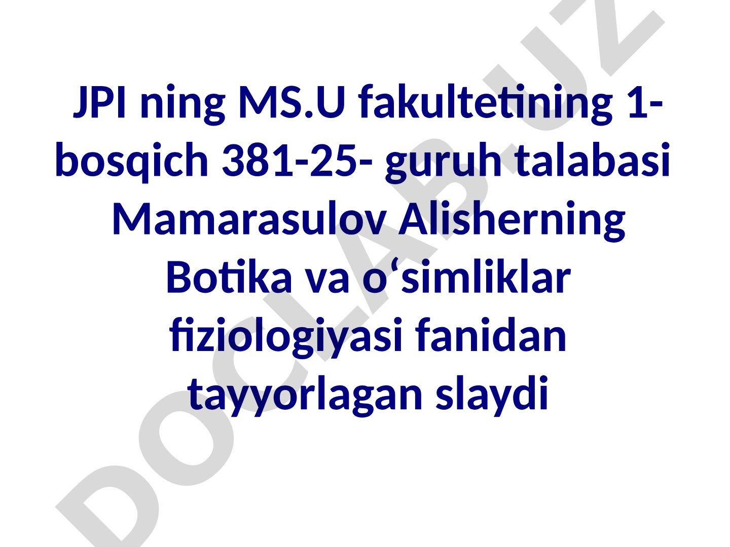 Oʻzbekistonda botanika sohasining rivojlanishida hissa qoʻshgan olimlar