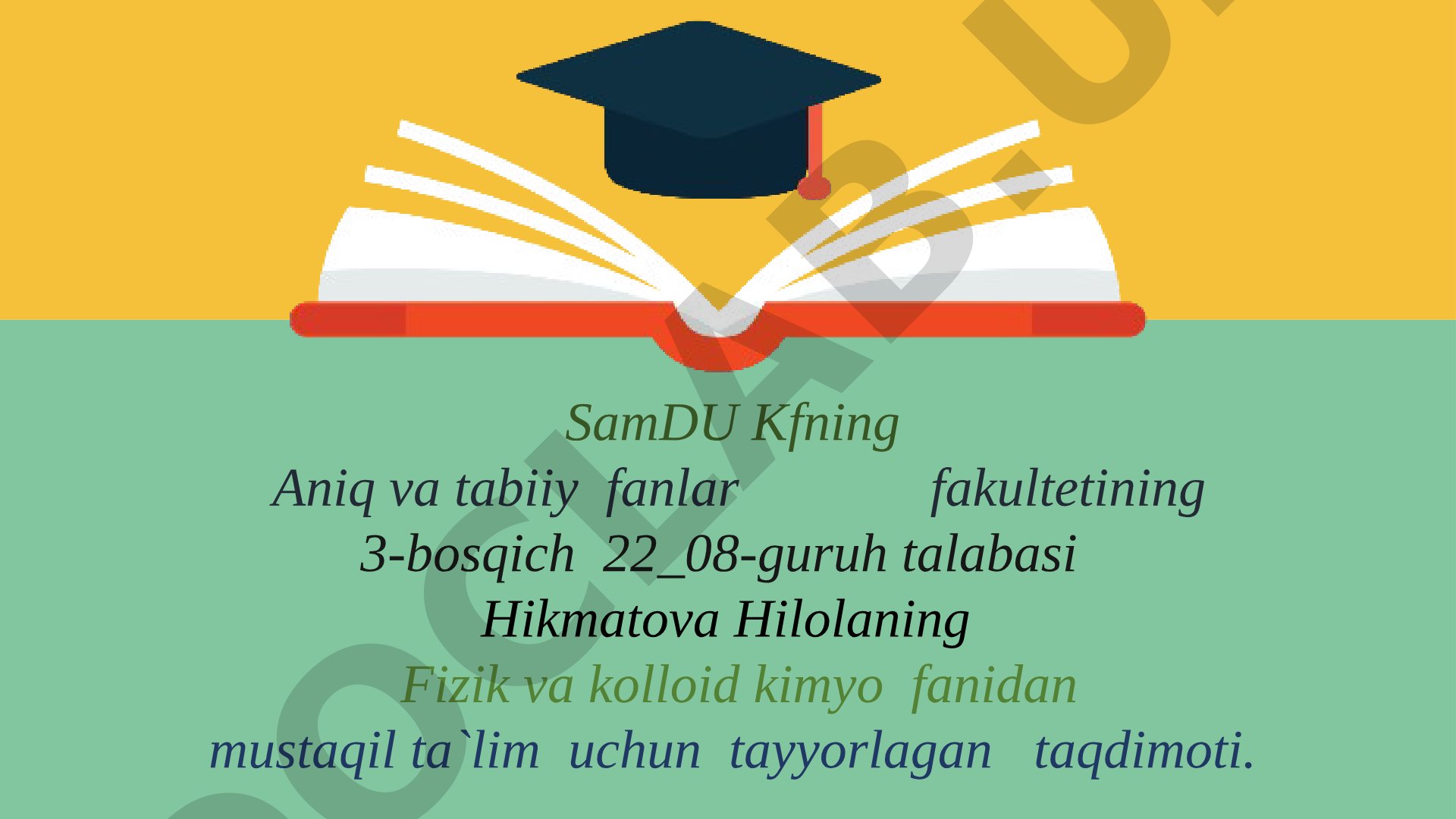 Geterogen sistemalarda fazaviy muvozanat