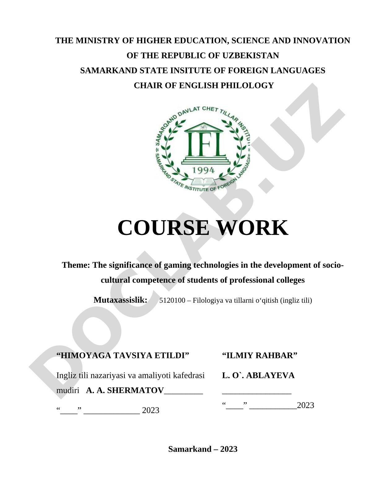 The significance of gaming technologies in the development of socio-cultural competence of students of professional colleges