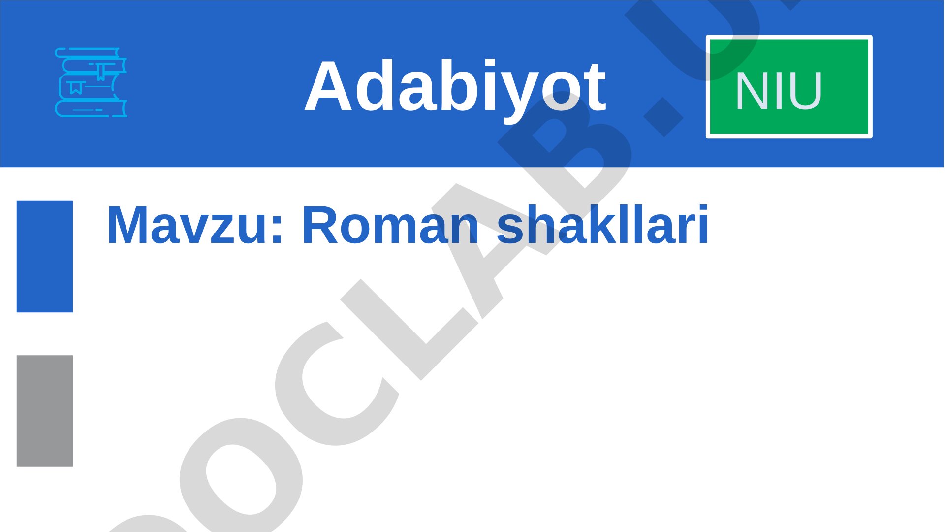Roman shakllari