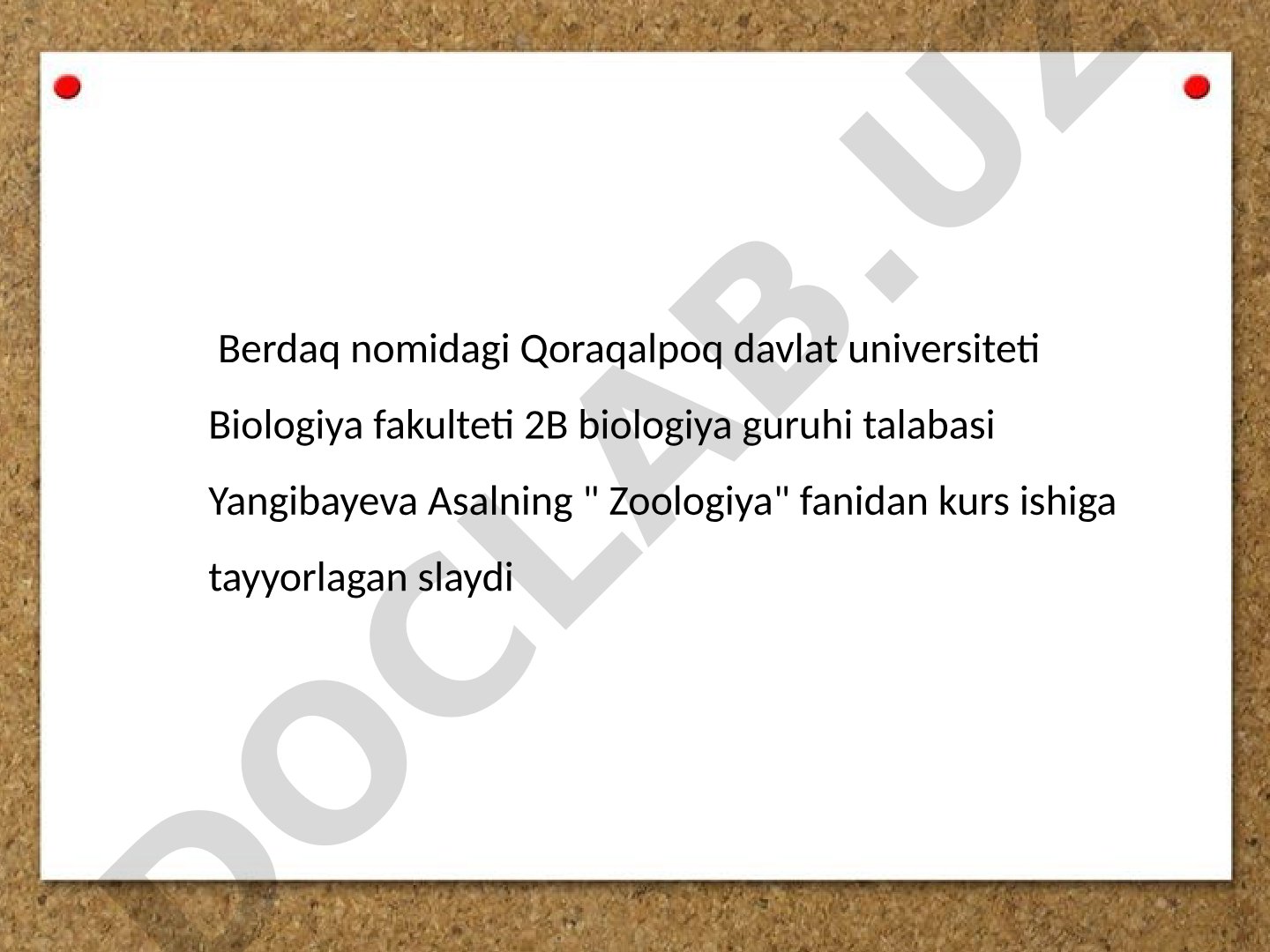 O'rta Osiyo tekisliklari suv havzalari va togʻ hududlarida yashovchi umurtqali hayvonlar