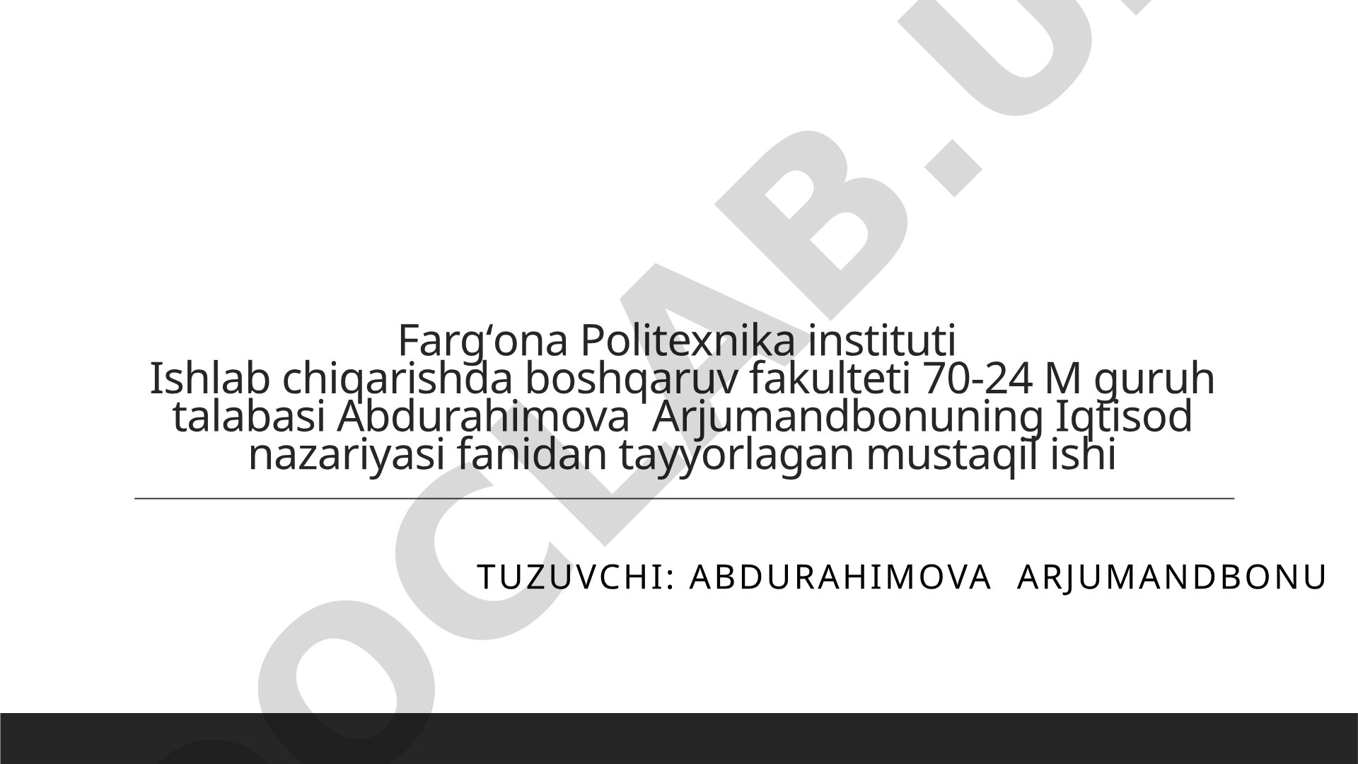Indoneziyaning tarixi, iqtisodiyoti va 2024-yil prezidentlik saylovlari