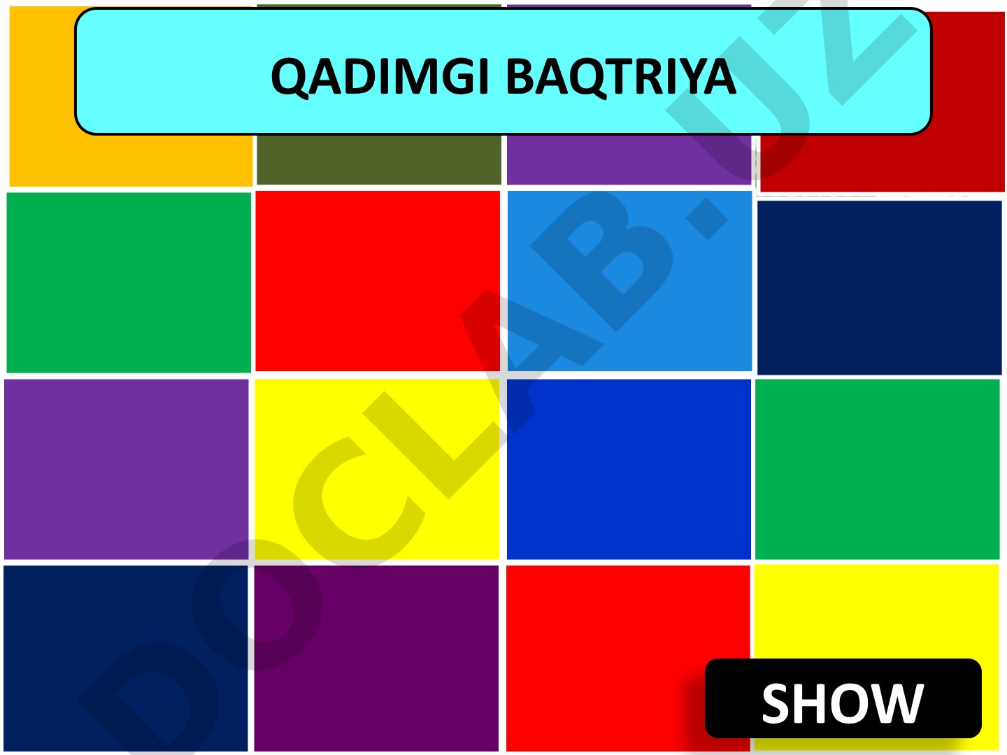 Qadimgi O‘rta Osiyo davlatlari tarixi