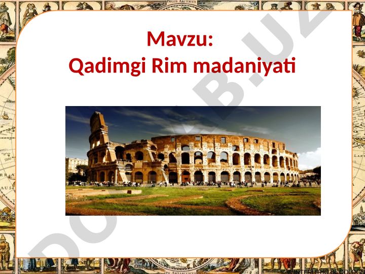 Qadimgi Rim madaniyati