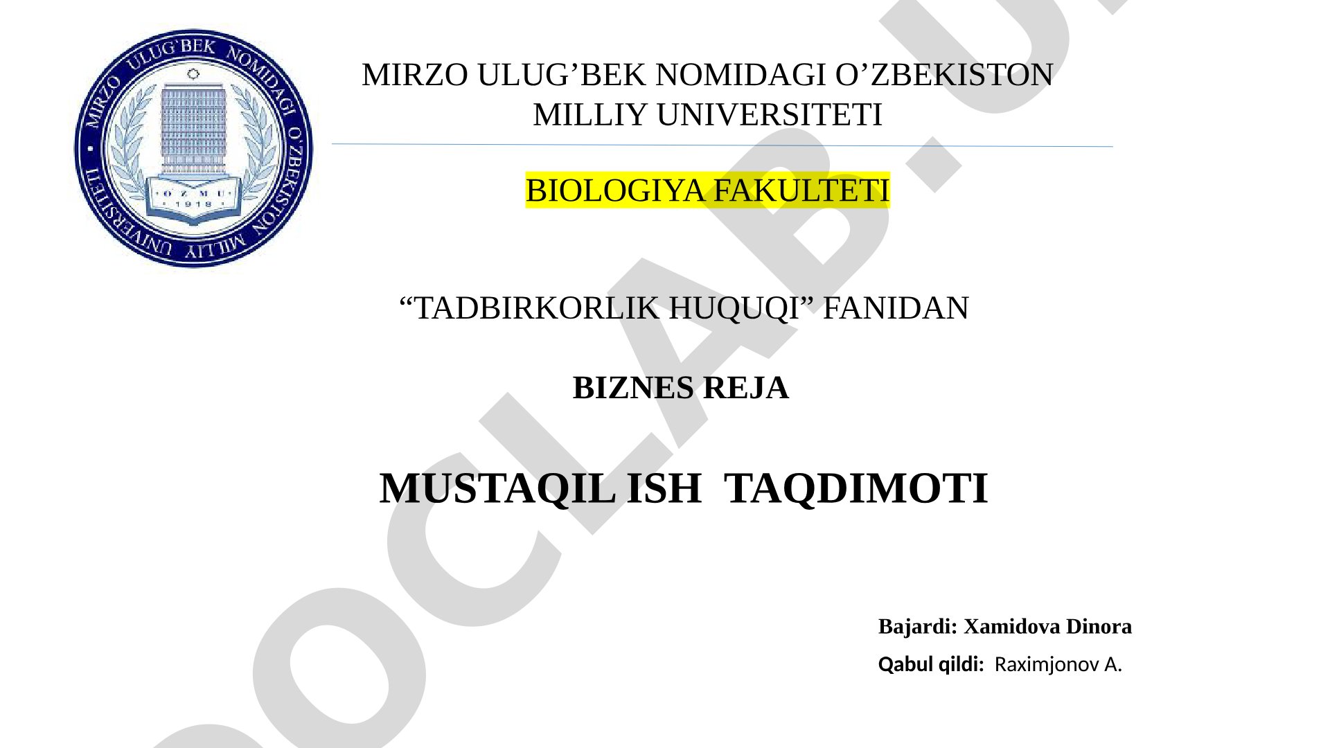 Maktabgacha tayyorlov guruhlarini tashkil etish