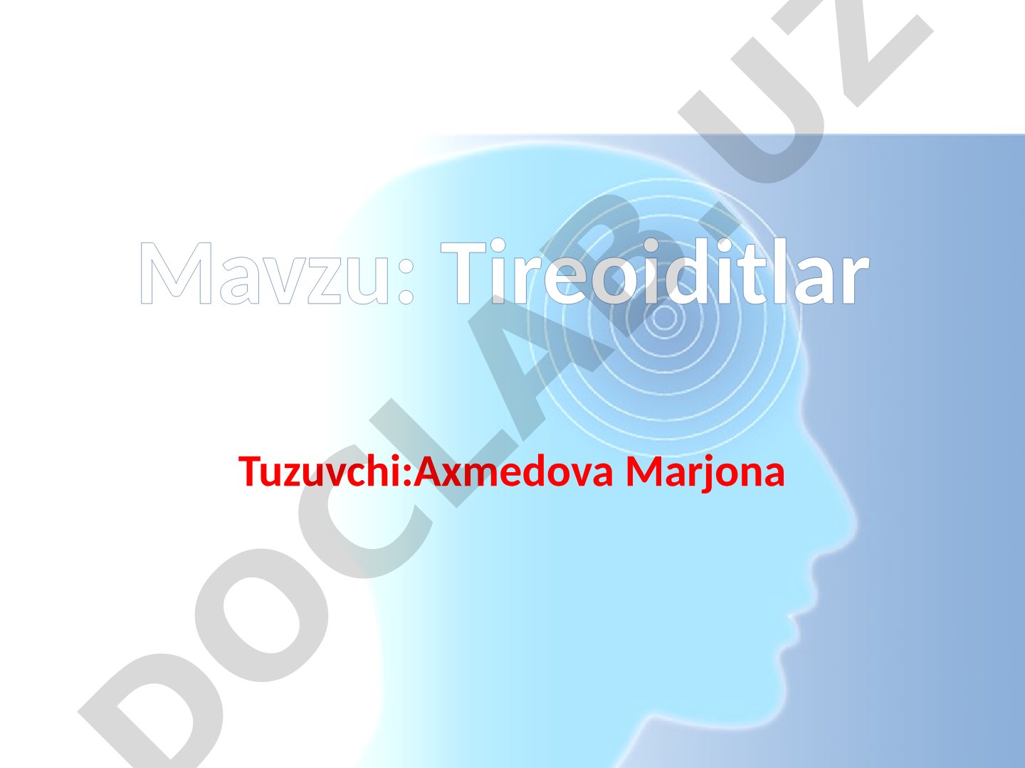 Tireoiditlar