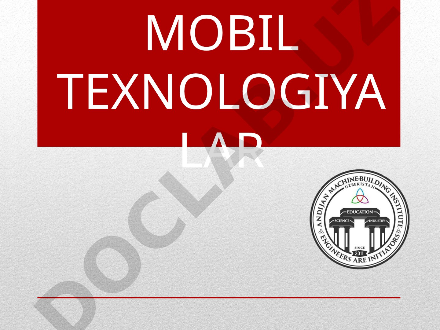 Mobil qurilmalar bozori tahlili