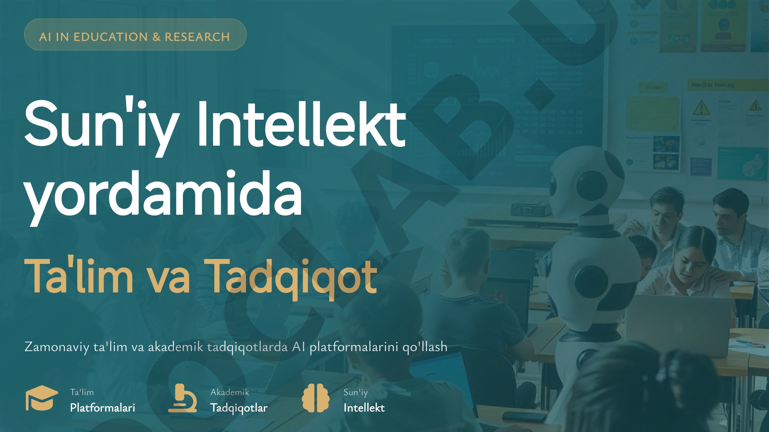 AI in Education and Research