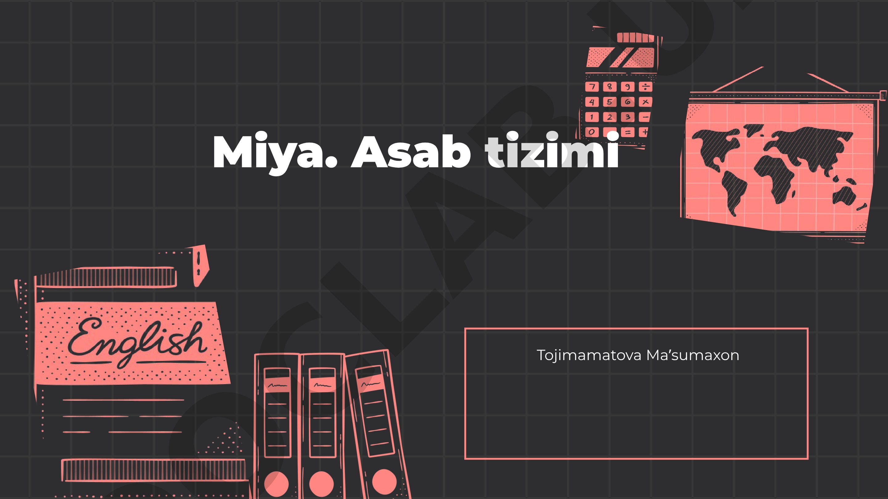 Asab tizimining tuzilishi, funktsiyalari, kasalliklari va mustahkamlash usullari haqida