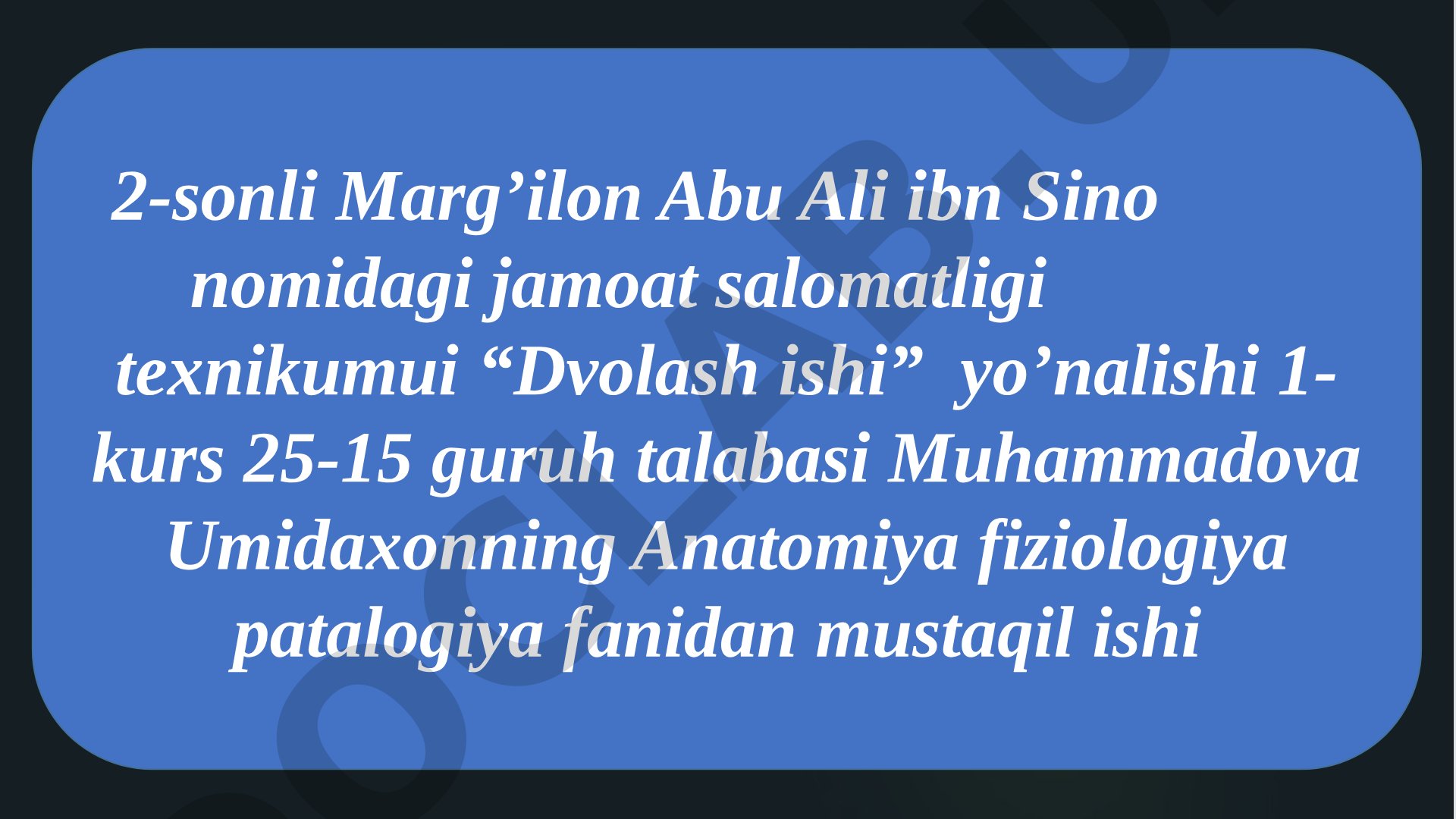 Ayollar reproduktiv sistemasi Hayz Sikli: Asosiy Tushunchalar va Ahamiyati