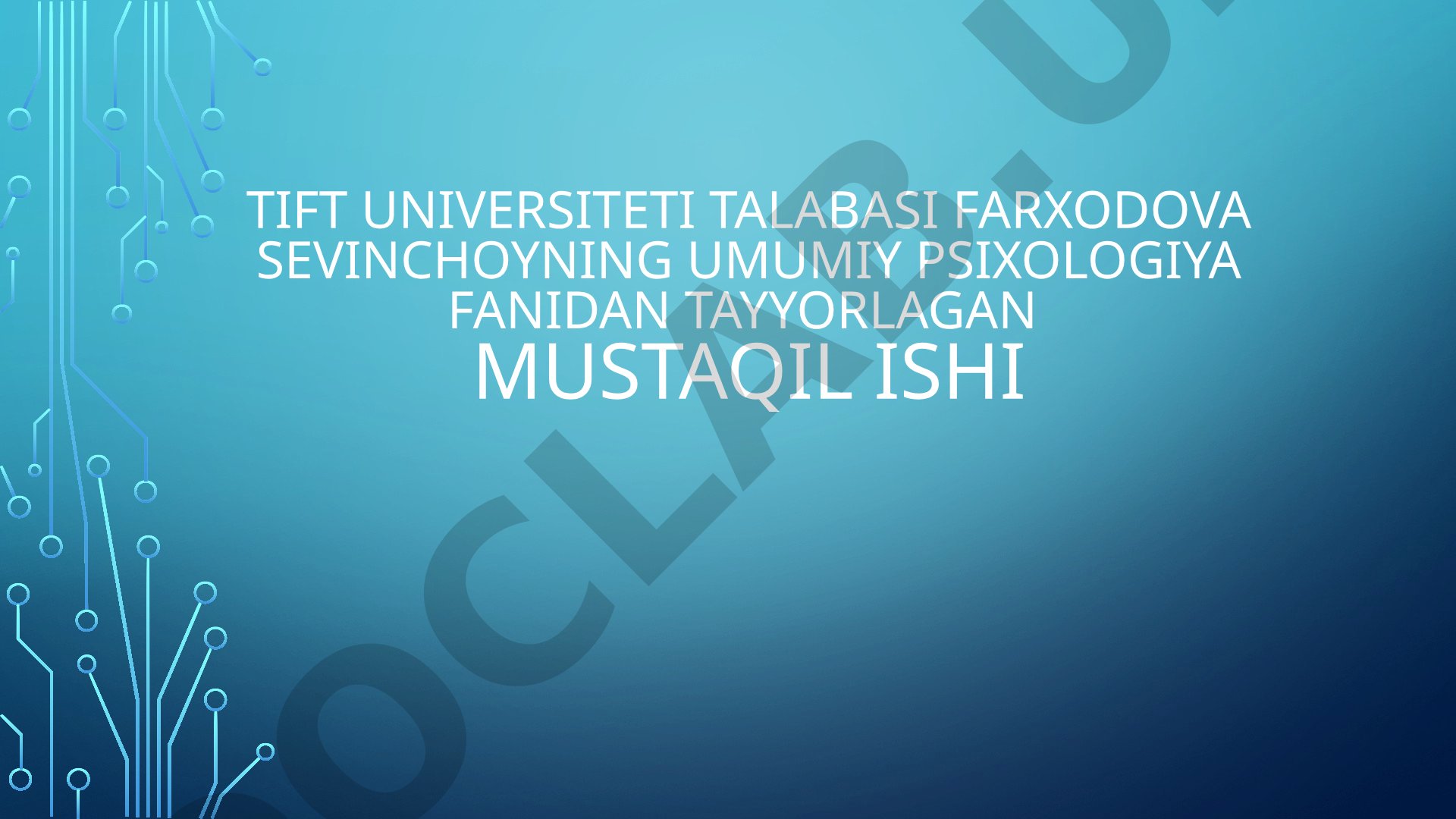 Idrok haqida tushuncha