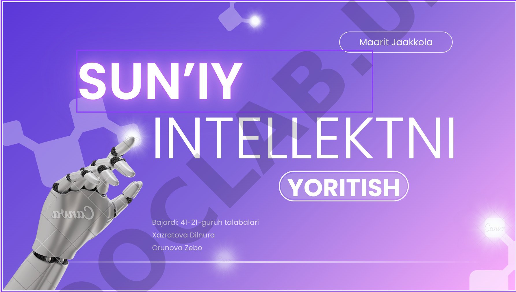 Metadata yaratish bo'yicha moderatsiya va kategoriya qoidalari