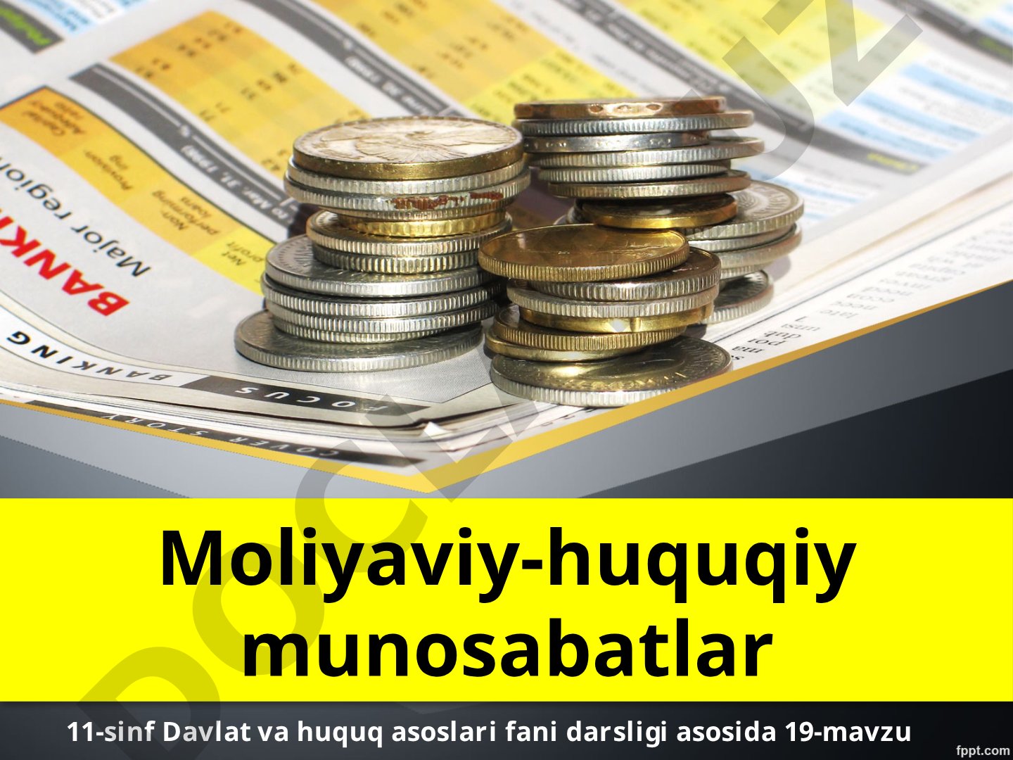 Moliyaviy-huquqiy munosabatlar