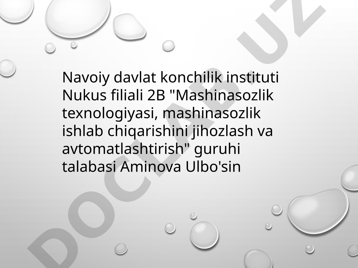 Tekis kesim yuzalarining geometrik xarakteristikalari