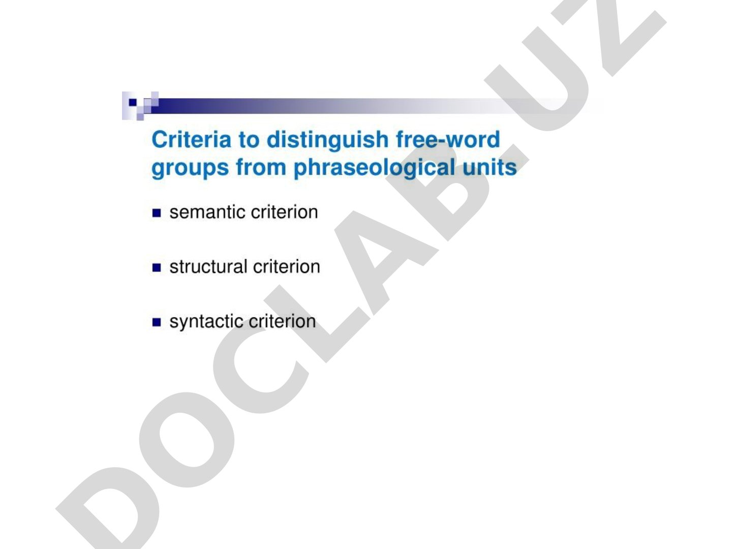 Presentation about phraseological units that contain verbs