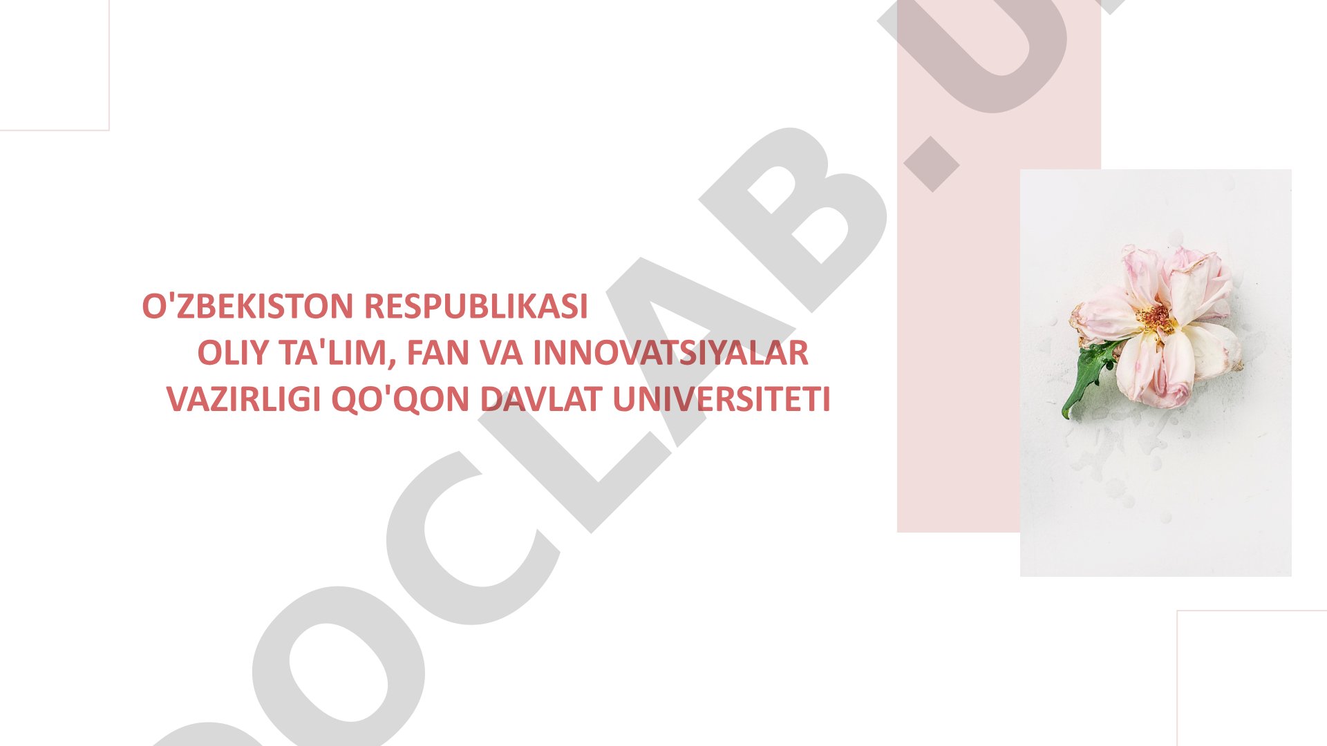 Ontogenezning ilk bosqichlarida psixik rivojlanishiga xos xususiyatlar