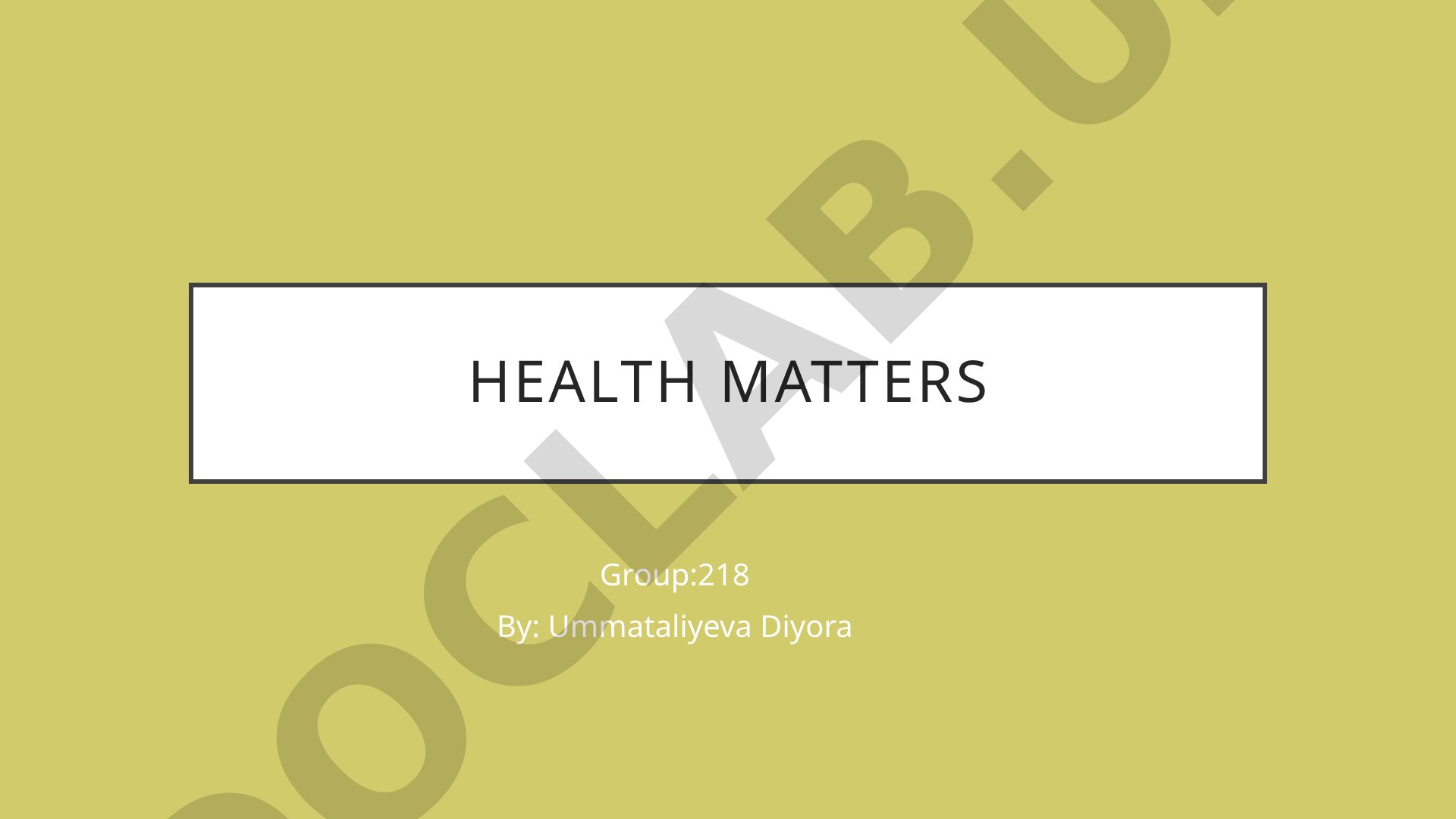 Health Matters: Health Talks, Virtual Health Hub, Med School Morning