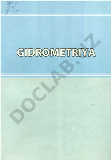 Gidrometriya