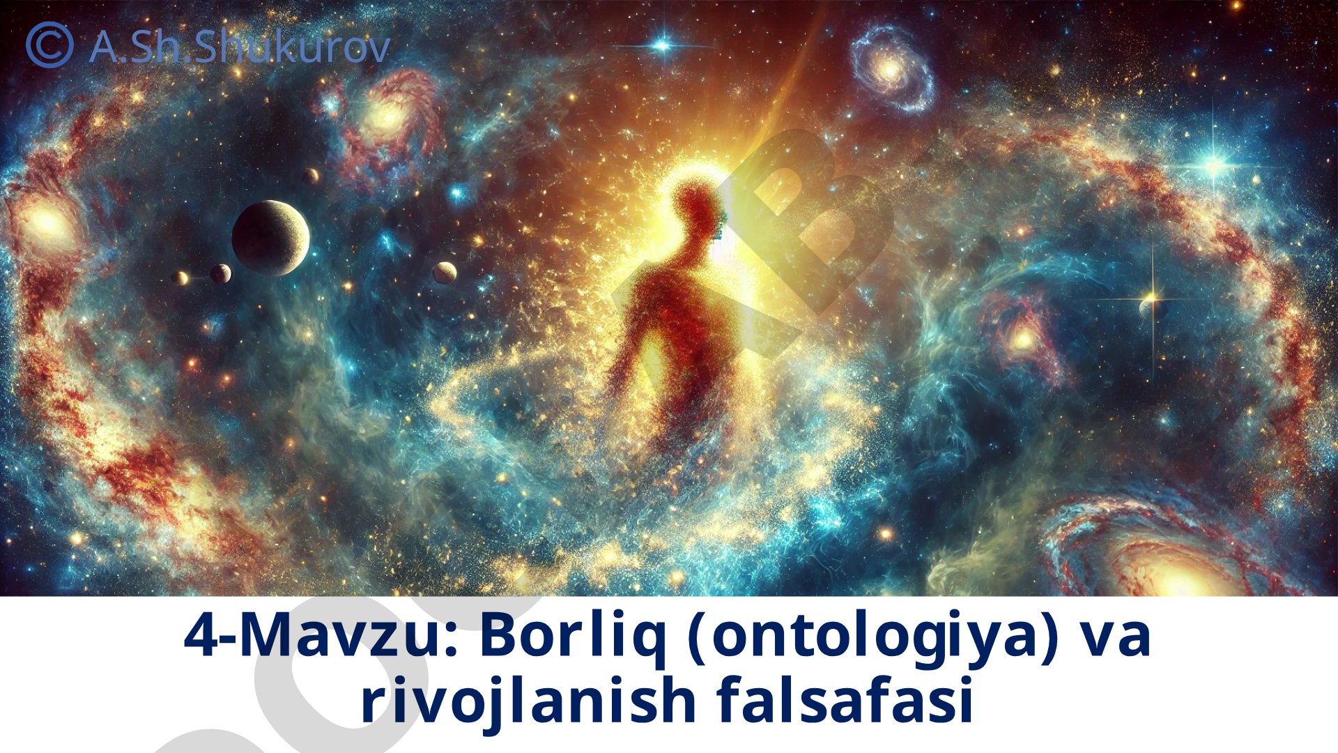 Borliq (ontologiya) va rivojlanish falsafasi