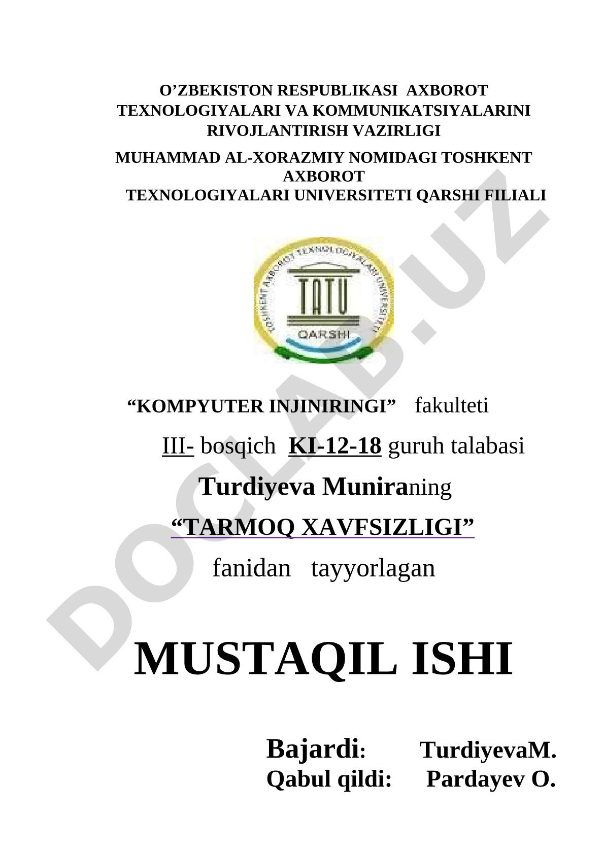 Keng polosali simsiz tarmoq texnologiyalari