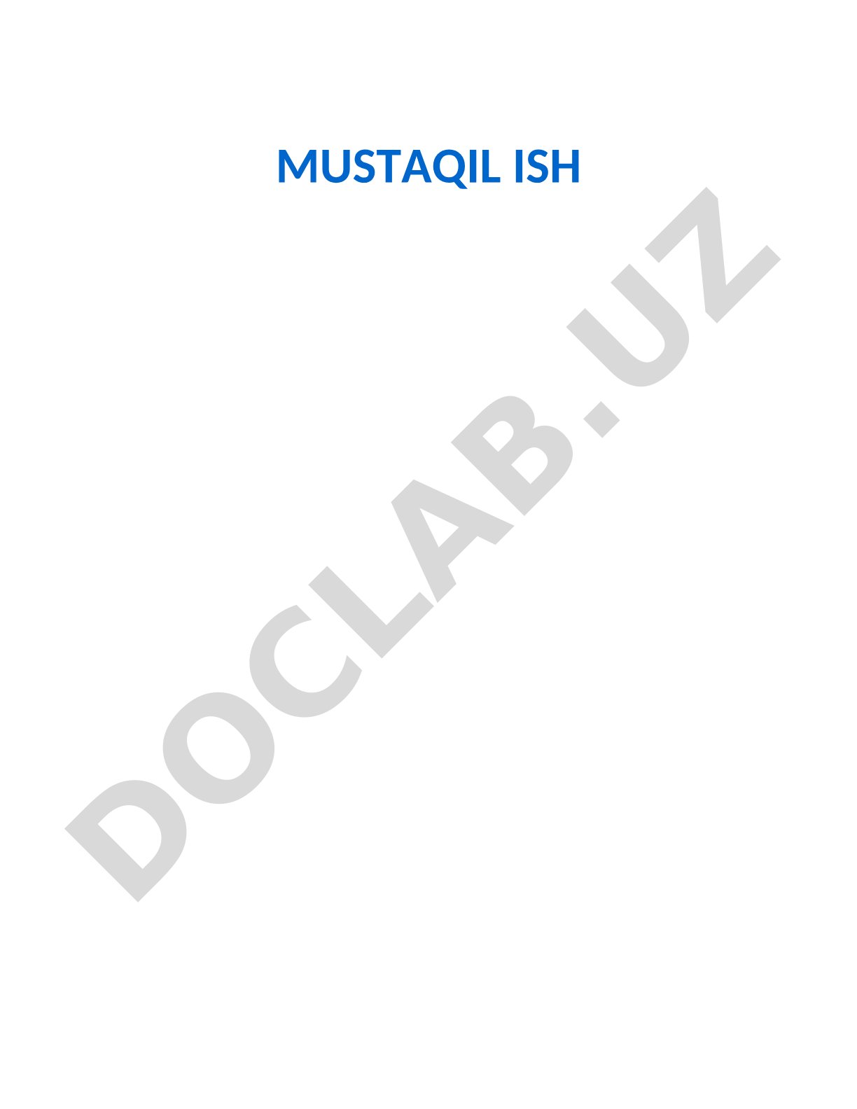 Debitorlik va kreditorlik qarzlarining tahlili