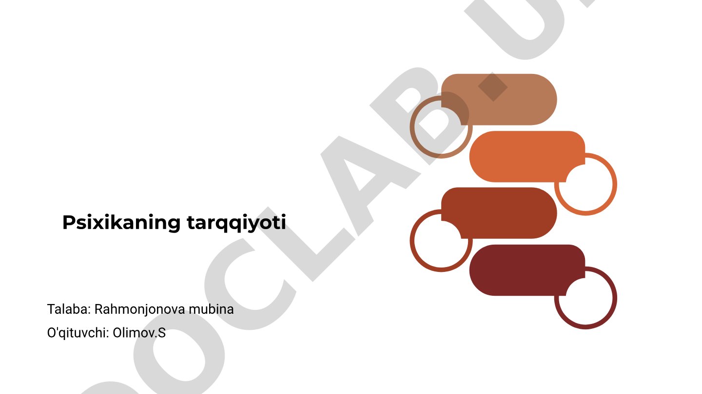 Psixikaning tarqqiyoti
