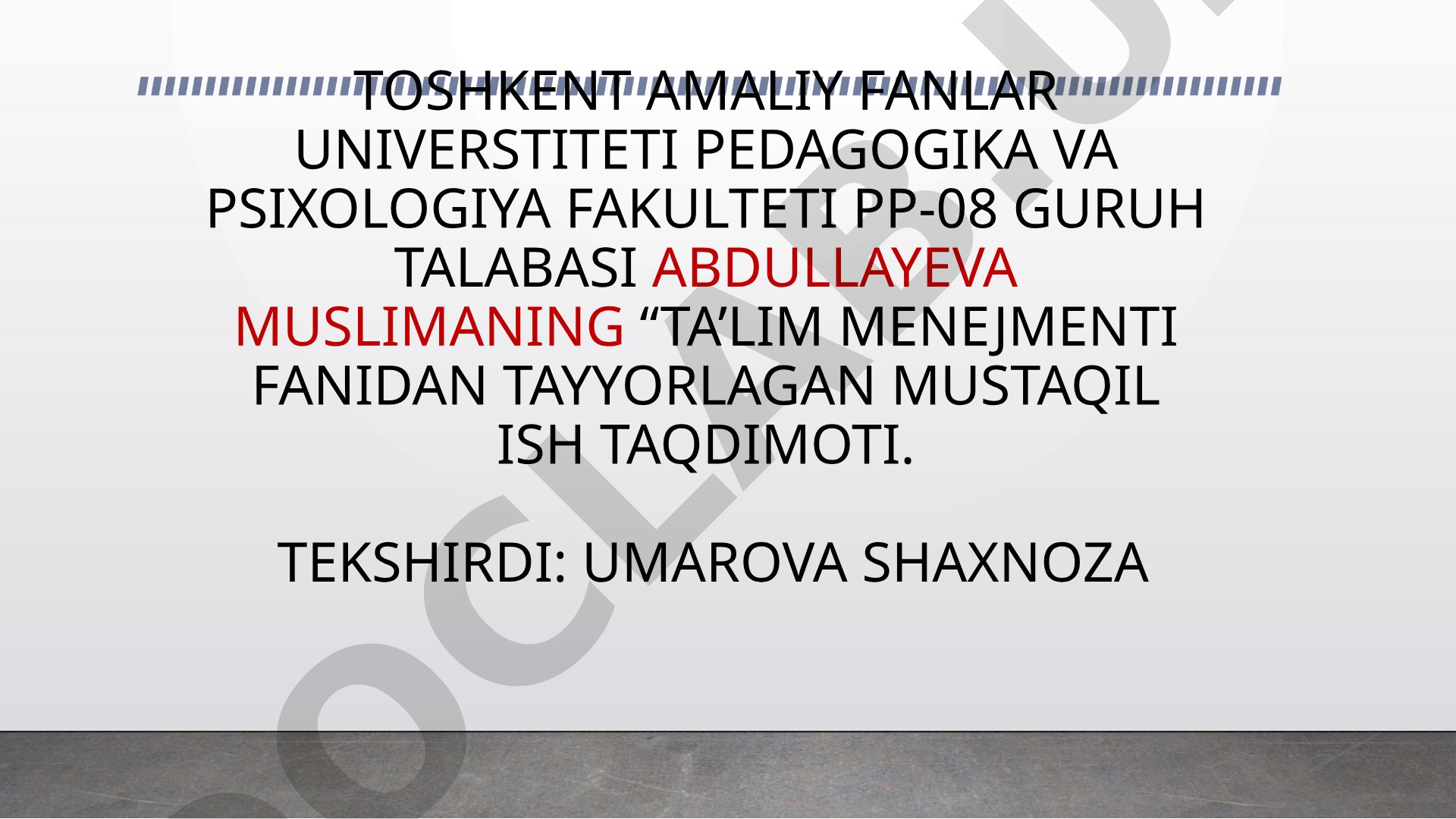 Rahbar va liderlik tushunchasi. Rahbarlik uslublari