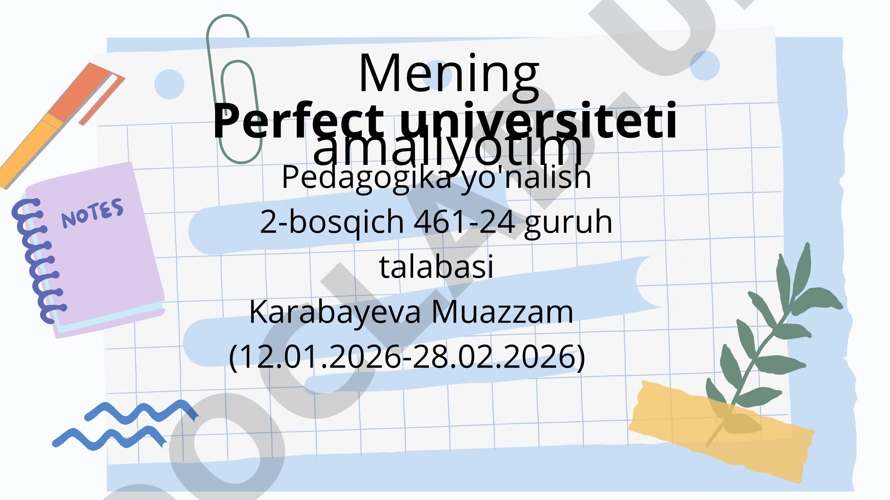 Maktabgacha ta'lim tashkilotida pedagogik amaliyot tajribasi